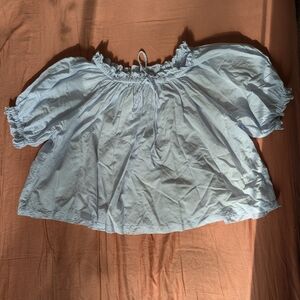 Doen Light Blue Shore Top XS